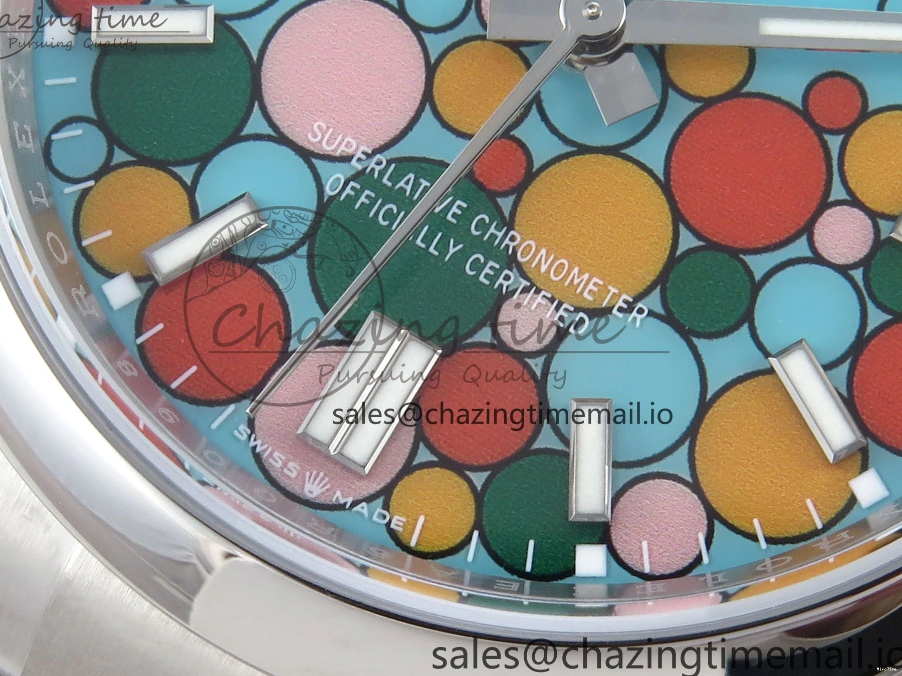 MiroTime 0326 Oyster Perpetual 126000 36mm EWEF Best Edition 904L Steel Celebration Dial A Timeless 781